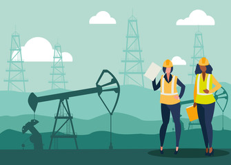 oil industry workers avatars characters