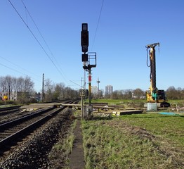 Bohrarbeiten 
