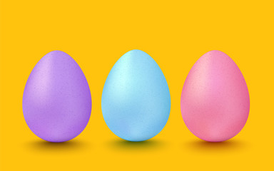 colorful eggs for Easter