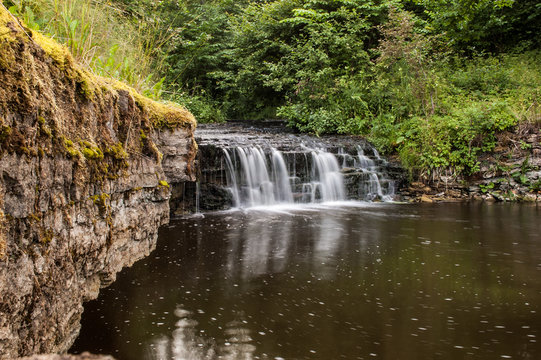 waterfall in the park