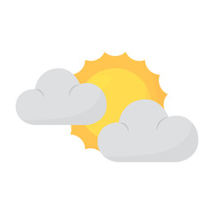 Cartoon weather icon