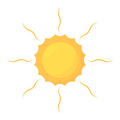 Cartoon weather icon