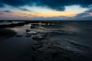 Obraz premium sunset over the sea