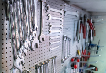 Werkzeug in einer Werkstatt