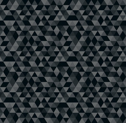 seamless background made of triangles in hipster style