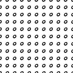 Abstract polka dot pattern with hand drawn dots. Cute vector black and white polka dot pattern. Seamless monochrome polka dot pattern for fabric, wallpapers, wrapping paper, cards and web backgrounds.