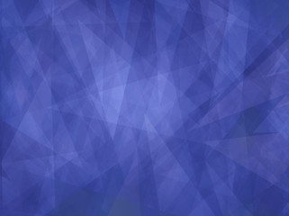 Blue background with abstract angles and triangle layers in abstract geometric pattern for web and business designs