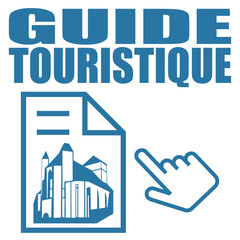 Logo guide touristique.