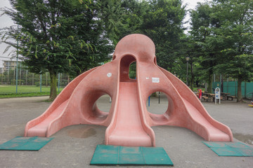 タコのすべり台