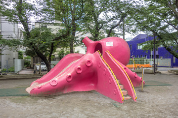 タコのすべり台