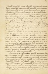 P&aacute;gina do manuscrito &ldquo;Mem&oacute;ria sobre a navega&ccedil;&atilde;o a&eacute;rea&rdquo; (1881), do inventor brasileiro J&uacute;lio C&eacute;zar Ribeiro de Souza (1843-1887)
