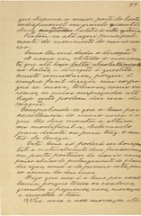 P&aacute;gina 57 do manuscrito &ldquo;Mem&oacute;ria sobre a navega&ccedil;&atilde;o a&eacute;rea&rdquo; (1881), do inventor brasileiro J&uacute;lio C&eacute;zar Ribeiro de Souza (1843-1887)