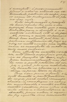 P&aacute;gina do manuscrito &ldquo;Mem&oacute;ria sobre a navega&ccedil;&atilde;o a&eacute;rea&rdquo; (1881), do inventor brasileiro J&uacute;lio C&eacute;zar Ribeiro de Souza (1843-1887)