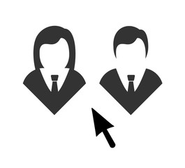 woman and man wokers