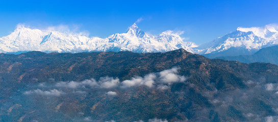 Fototapeta na wymiar Himalaya Panoramic view