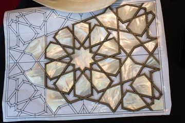 Example of Mother of Pearl inlays