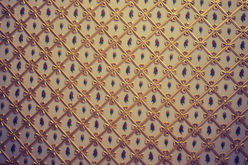 Ottoman Turkish  art with geometric patterns
