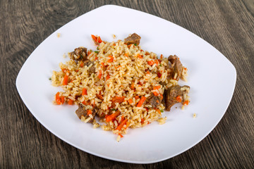 Asian rice - Plov
