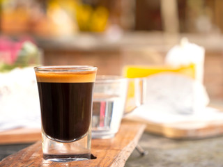 Cup of coffee with sunlight 11