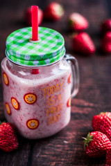 food, jar, glass, fruit, isolated, red, white, strawberry, jam, tea, sweet, drink, berry, cup, dessert, fresh, healthy, container, pot, breakfast, bottle, sauce, coffee, canned, beverage