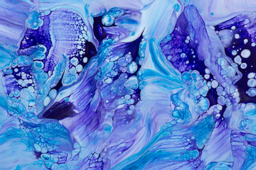 Abstract background of acrylic paint