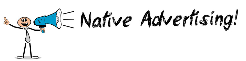 Fototapeta premium Native Advertising!