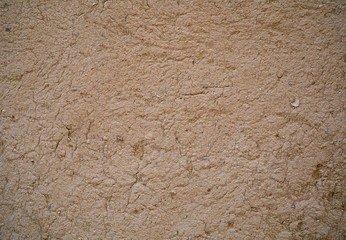 texture of clay wall from clay house