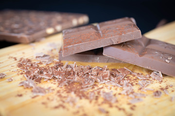 Tafelschokolade mit Nuss