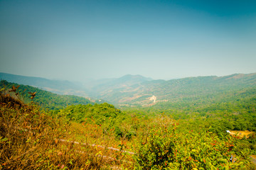 High mountain scenery in Thailand.24