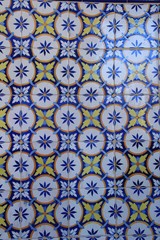 Colorful tiles of Lisbon