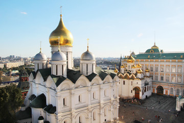 Cathedral square in Moscow Kremlin
