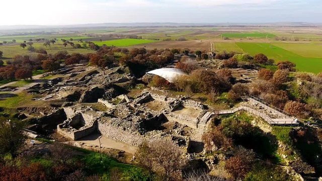 Troy  was a city in the far northwest of the region known in late Classical antiquity as Asia Minor, now known as Anatolia in modern Turkey.