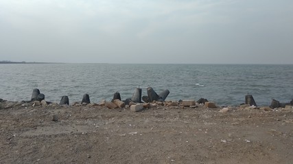 seaside in sumqayit city
