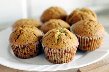 Delicious homemade muffins
