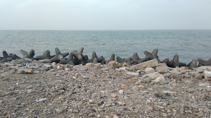 seaside in sumqayit city