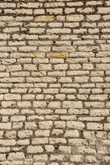 Ancient fortress stonewall masonry background
