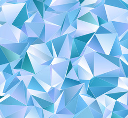 3D background. Abstract triangle texture. Futuristic polygonal wallpaper