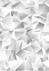 Naklejka na ściany i meble Abstract Low-Poly background. triangulated textur3d. Polygonal geometrical pattern. Triangular modern style