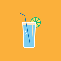 drink icons - vector illustration.