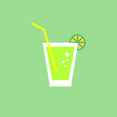 drink icons - vector illustration.