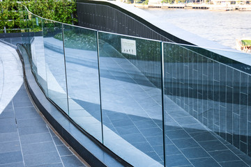 tempered laminated glass railing balustrade panels frame less ,safety glass for modern...