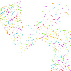 Sprinkles grainy. Cupcake donuts, dessert, party