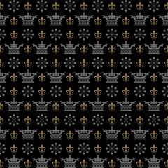 Royal background in vintage style for your design, vector 