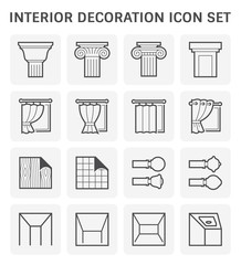 interior decoration icon