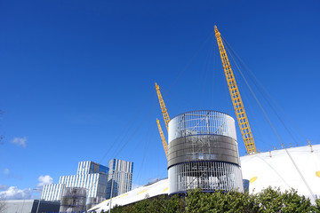 Photo from iconic O2 Arena in North Greenwich, London, United Kingdom