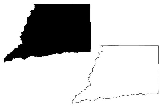 Shasta County, California (Counties In California, United States Of America,USA, U.S., US) Map Vector Illustration, Scribble Sketch Shasta Map