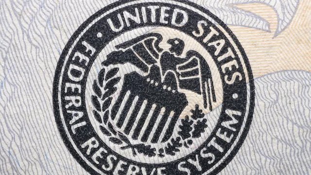 Close up footage of U.S. Dollar