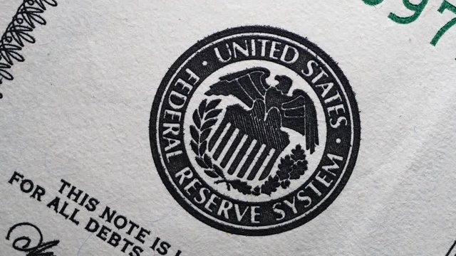 Close up footage of U.S. Dollar