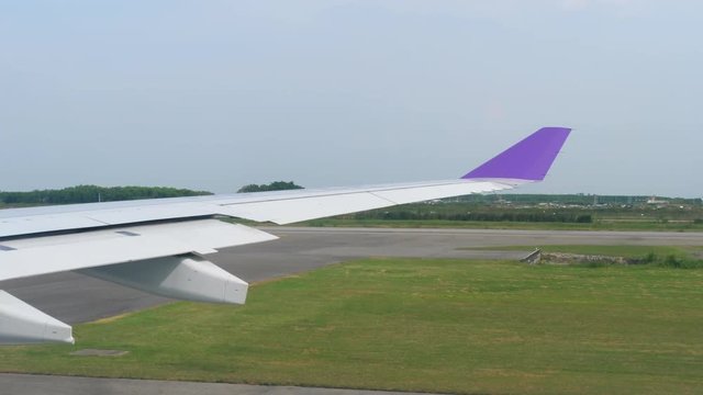 Departure from Suvarnabhumi airport, Bangkok