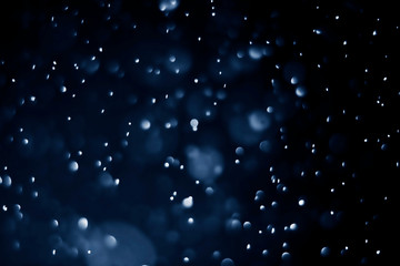 Fototapeta premium Blue Abstract Bokeh Background